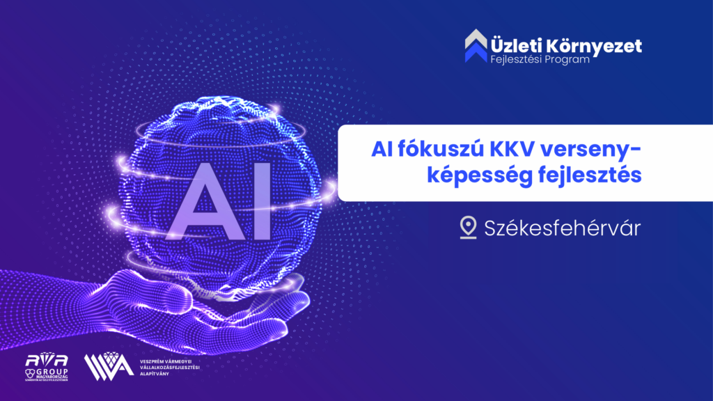 AI fókuszú KKV versenyképesség fejlesztés innovatív megoldásokkal